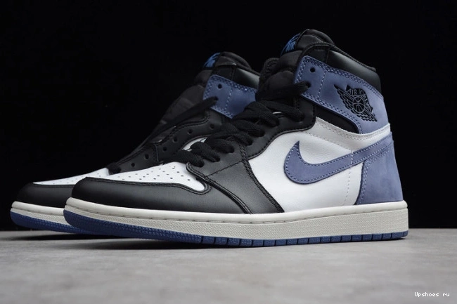 RETRO “BLUE 555088-115 HIGH JORDAN 1 AIR MOON” OG 0809